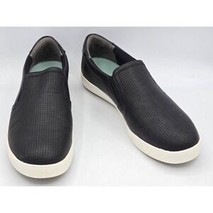 DR. SCHOLL'S SLIP ON SHOES SNEAKERS WOMAN‎ SZ US 9M Madison BLACK